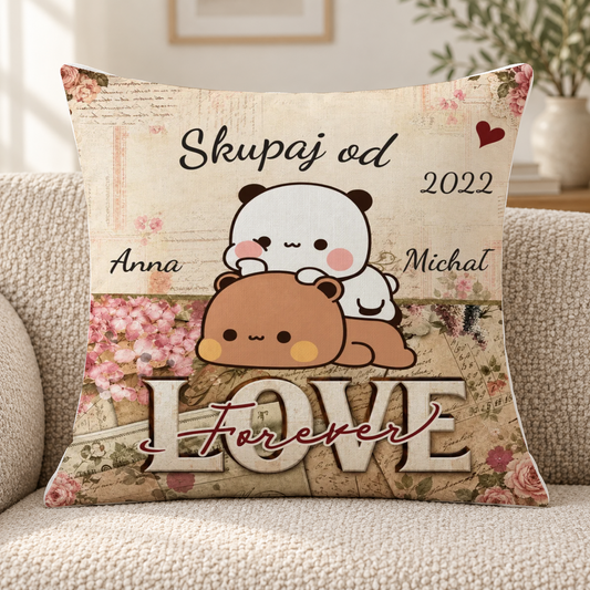 Personalizirana blazina za pare - Skupaj od #7478